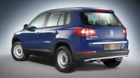 Защита бампера задняя (48мм).  Volkswagen Tiguan Trend & Fun, Sport & Style, Track & Field (2007-2010)