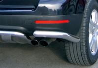 Защита бампера задняя угловая Volkswagen  Touareg (2003-2007)