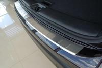 Накладки на задний бампер с загибом Toyota (тойота) Auris II 5d FL (2015- ) серия 50