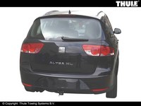 Фаркоп быстросьемное крепление Seat Altea  +XL (кроме Copa/FR) miniva (нива)n-минивэн 2009--