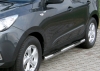  Боковые подножки (пороги) . Hyundai (хендай)  IX 35 (2010 по наст.) 