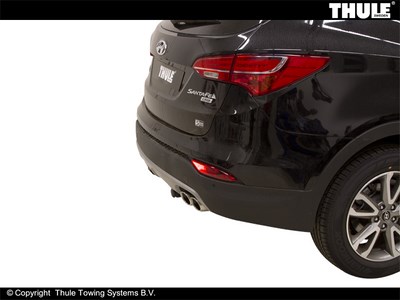Фаркоп быстросьемное крепление Hyundai Grand Santa Fe  4X4-внедорожник 2014--