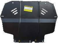 Защита двигателя и КПП Skoda (шкода) Octavia 1.8на силуминовый подрамник,  передний,  TSi,  МКПП,  (2008-2014) 