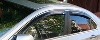 Дефлекторы боковых окон (4 шт., тёмные) Honda (хонда) Accord (2008-2013) 