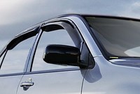 Дефлекторы боковых окон (тёмные, 4 шт., для седана) Mitsubishi (митсубиси) Lancer (лансер) (2003-2007) 