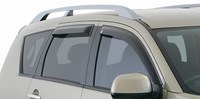 Дефлекторы боковых окон (тёмные, 4 шт.) Mitsubishi (митсубиси) Outlander (оутлендер) (2007-2010) 