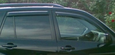 Дефлекторы боковых окон тёмные, 4 шт. Toyota RAV4 (2000-2006)
