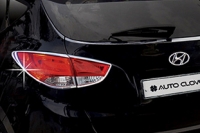 Молдинг задних фонарей хромированные, оригинал  Hyundai  IX 35 (2010-2013)