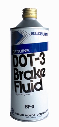 Тормозная жидкость SUZUKI DOT-3 Brake Fluid (0, 5л) 