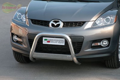 Защита бампера передняя Mazda (мазда) CX-7 (CX 7) (2007-2010) 