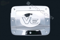 Накладка на крышку бензобака, хром  Hyundai  Verna New (2006-2010)