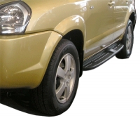   Боковые подножки(пороги) оригинал, с креплениями Hyundai Tucson (2003-2009)