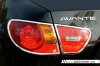 Молдинг задних фонарей хромированные 2шт Hyundai (хендай) Elantra (элантра) (2006-2010) 