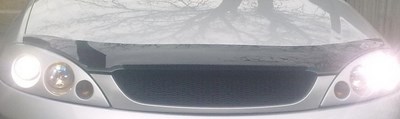 Дефлектор капота тёмный (для хэтчбека) Chevrolet (Шевроле) Lacetti (лачети) (2008 по наст.) ― PEARPLUS.ru