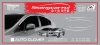 Молдинги боковых окон (минимальный заказ от 10 комплектов) Honda (хонда) Civic (2012-2013) 