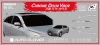 Дефлектор боковых окон (хром)  (минимальный заказ от 10 комплектов) Toyota (тойота) Camry (2006-2011) 