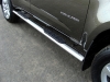 Пороги овальные с накладкой 120х60 мм на Chevrolet (Шевроле) Trail Blazer 2013 по наст.