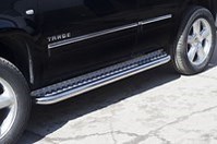 Пороги с листом d76, Chevrolet (Шевроле) Tahoe 2011-