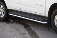 Защита штатного порога d60, Chevrolet (Шевроле) Trailblazer 2013-
