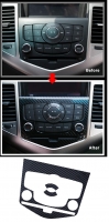 Наклейки на аудио панель.  Chevrolet  Cruze (2009 по наст.) 