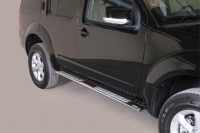 Боковые подножки(пороги)  Nissan 	 Pathfinder (2011 по наст.)