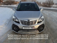 Защита передняя нижняя 42, 4 мм на Opel (опель) Mokka (мокка) 2012 по наст.