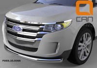 Защита переднего бампера Ford (Форд) Edge (2014-)  (одинарная) d 76