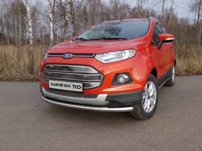 Защита передняя нижняя 60, 3 мм Ford (Форд) EcoSport 2014 ― PEARPLUS.ru