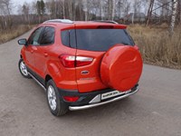 Защита задняя 60, 3 мм Ford (Форд) EcoSport 2014
