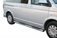 Боковые подножки(пороги) Volkswagen T5 Transporter/Multivan/Caravelle (2009 по наст.) SKU:5538qe
