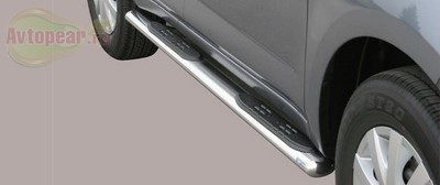Боковые подножки (Пороги, Защита порогов) CX/SX Daihatsu Terios (2006-2009) SKU:48737qw