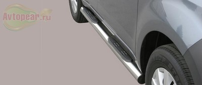 Боковые подножки (Пороги, Защита порогов) CX/SX Daihatsu Terios (2006-2009)