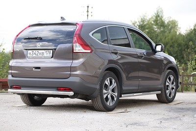 Защита задняя d60, Honda (хонда) CR-V 2013- ― PEARPLUS.ru