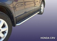 Пороги d57 с листом Honda (хонда) CR-V (2010-2012) 