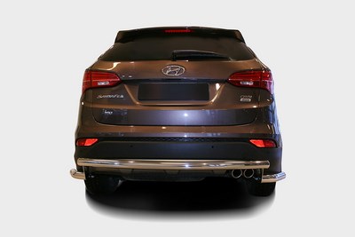 Защита задняя d60,Hyundai Santa Fe 2013-
