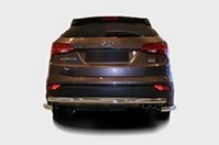 Защита задняя d60, Hyundai (хендай) Santa Fe (санта фе) 2013-