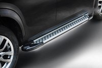 Пороги алюминиевый профиль, Hyundai (хендай) Santa Fe (санта фе) 2013-