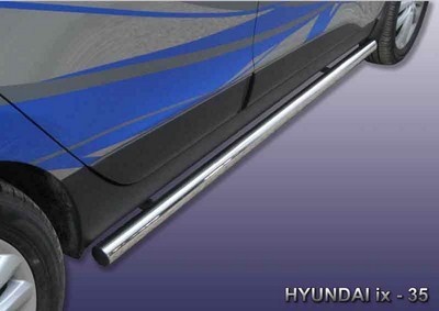 Пороги d57 труба  Hyundai ix35 (2010 по наст.)