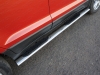 Пороги овальные с накладкой 120х60 мм Ford (Форд) EcoSport 2014