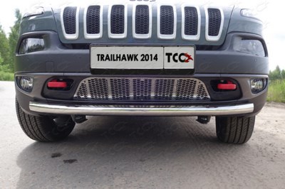 Решетка радиатора (лист) Jeep Cherokee 2014 (Traihawk)