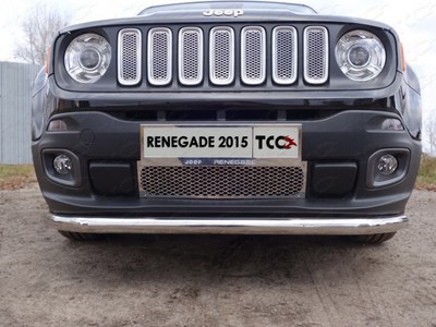 Решетка радиатора нижняя (лист) Jeep (джип) Renegade 4WD 2015 ― PEARPLUS.ru