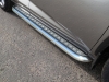 Пороги с площадкой 60, 3 мм Lexus (лексус) NX 200 2014