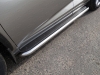 Пороги с площадкой (нерж. лист) 60, 3 мм Lexus (лексус) NX 200 2014