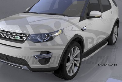 Пороги алюминиевые (Alyans) Land Rover (ленд ровер) Discovery (дискавери) Sport (2015-) SKU:402801qw ― PEARPLUS.ru