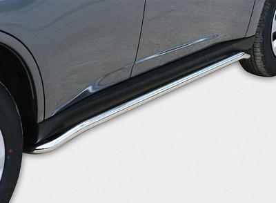 Пороги труба d42 под машину,Mitsubishi Outlander XL 2012-