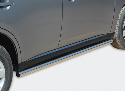 Пороги труба d60,Mitsubishi Outlander XL 2012-