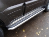 Пороги с площадкой 60, 3 мм на Chevrolet (Шевроле) Trail Blazer 2013 по наст.
