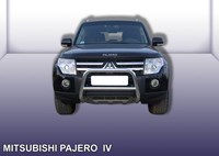 Кенгурятник d57 высокий Mitsubishi (митсубиси) Pajero (паджеро) Sport (2010-2013) 