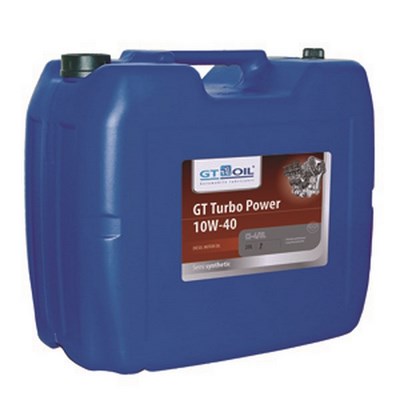 Моторное масло для дизельных двигателей GT Turbo Power CI   (П/синтетика)   10W-40 (20л)