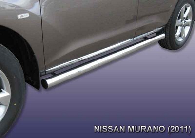 Пороги d76 труба Nissan Murano (2011 по наст.)